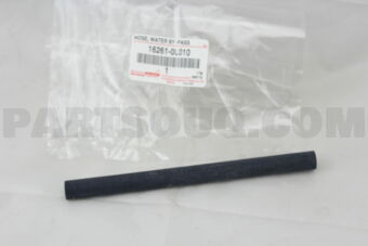162610L010 HOSE, WATER BY-PASS