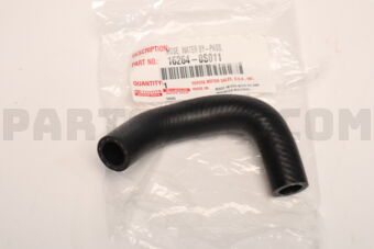 162640S011 Toyota HOSE, WATER BY-PASS, NO.2