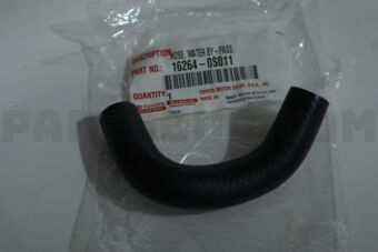 162640S011 Toyota HOSE, WATER BY-PASS, NO.2