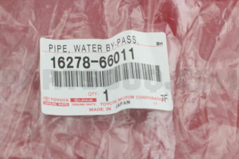 1627866011 PIPE, WATER BY-PASS, NO.2