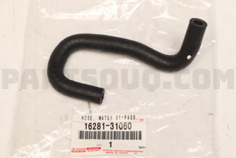 1628131060 HOSE, WATER BY-PASS, NO.4