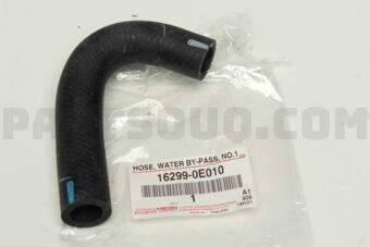 162990E010 HOSE, WATER BY-PASS