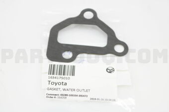 1634175010 GASKET, WATER OUTLET