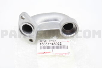 1635146022 OUTLET, WATER BY-PASS