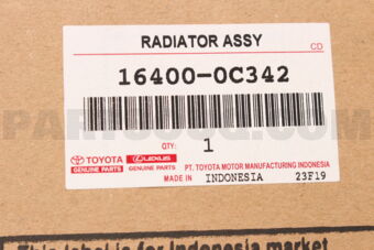 164000C342 RADIATOR ASSY
