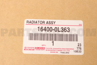 164000L363 RADIATOR ASSY