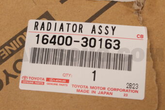 1640030163 RADIATOR ASSY