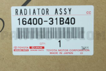 1640031B40 RADIATOR ASSY