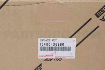 1640036280 Toyota RADIATOR ASSY