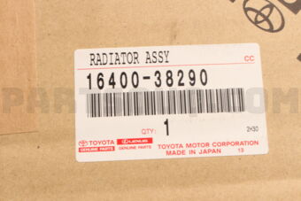 1640038290 RADIATOR ASSY