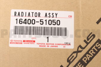 1640051050 RADIATOR ASSY