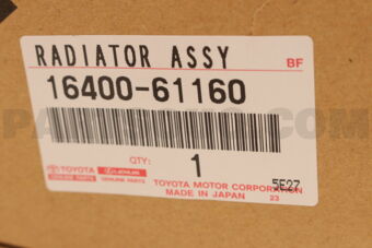 1640061160 RADIATOR ASSY