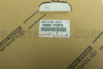 1640075370 RADIATOR ASSY