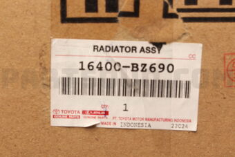 16400BZ690 RADIATOR ASSY