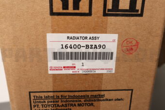16400BZA90 Toyota RADIATOR ASSY