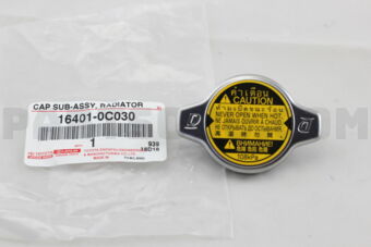 164010C030 CAP SUB-ASSY, RADIATOR