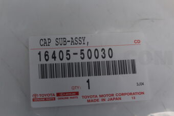 1640550030 Toyota CAP SUB-ASSY, RESERVE TANK