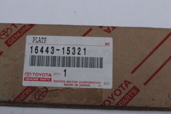 1644315321 Toyota PLATE, RADIATOR TANK, LOCK, UPPER