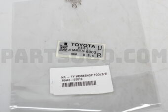 164480S010 PLATE, RADIATOR CAUTION