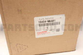 16454WAA01 PLATE, RADIATOR