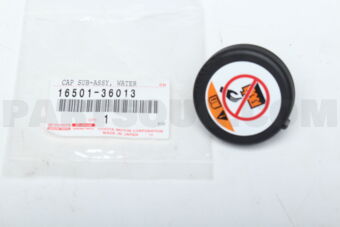 1650136013 CAP SUB-ASSY  WATER