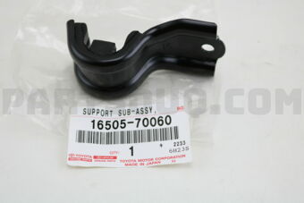 1650570060 Toyota SUPPORT, RADIATOR, UPPER