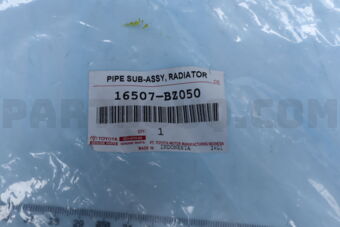 16507BZ050 PIPE SUB-ASSY, RADIATOR