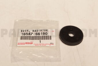 1654766180 Toyota BUSH, RADIATOR SUPPORT, NO.1