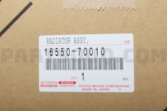 1655070010 RADIATOR ASSY