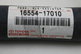 1655417010 HOSE, SUB RADIATOR, NO.4