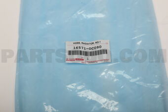 165710C090 Toyota HOSE, RADIATOR, NO.1