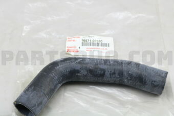165710F030 HOSE, RADIATOR, INLET