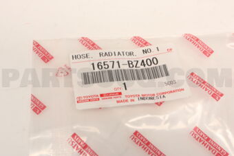 16571BZ400 HOSE  RADIATOR  NO.1