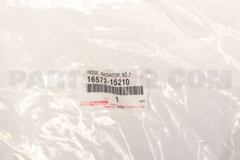1657215210 Toyota HOSE, RADIATOR, OUTLET