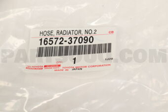 1657237090 HOSE, RADIATOR, NO.2