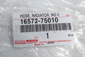 1657275010 HOSE, RADIATOR, OUTLET
