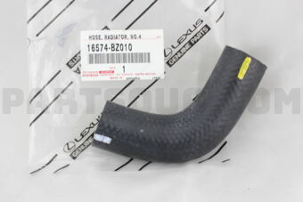 16574BZ010 HOSE, RADIATOR, NO.4