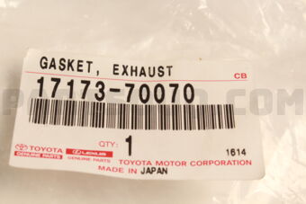 1717370070 Toyota GASKET  EXHAUST
