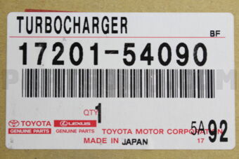 1720154090 Toyota TURBOCHARGER SUB-ASSY