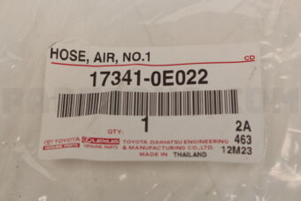 173410E022 HOSE, AIR, NO.1