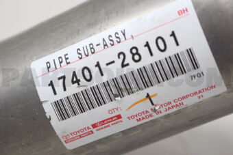 1740128101 Toyota PIPE ASSY, EXHAUST, FRONT