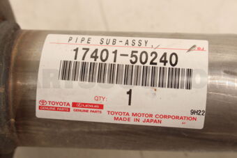1740150240 Toyota PIPE ASSY, EXHAUST, FRONT