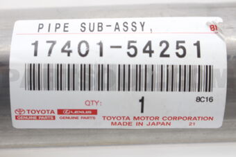 1740154251 Toyota PIPE ASSY, EXHAUST, FRONT