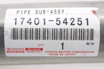 1740154251 Toyota PIPE ASSY, EXHAUST, FRONT