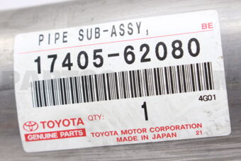 1740562080 Toyota PIPE ASSY, EXHAUST, TAIL