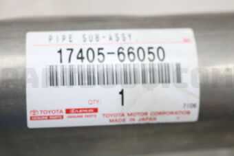 1740566050 Toyota PIPE ASSY, EXHAUST, TAIL