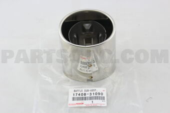 1740831090 Toyota BAFFLE SUB ASSY, EXHAUST TAIL PIPE