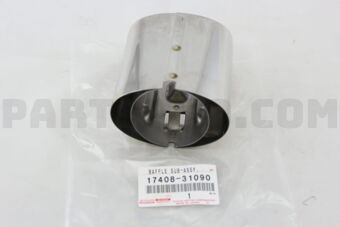 1740831090 Toyota BAFFLE SUB ASSY, EXHAUST TAIL PIPE