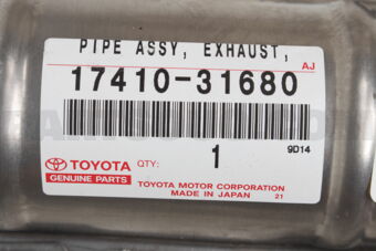 1741031680 PIPE ASSY, EXHAUST, FRONT
