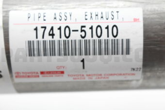 1741051010 PIPE ASSY, EXHAUST, FRONT